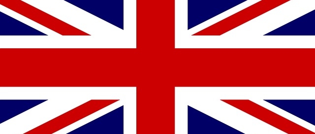 Bandeira britânica - ilustração sobre tradução simultâne inglês