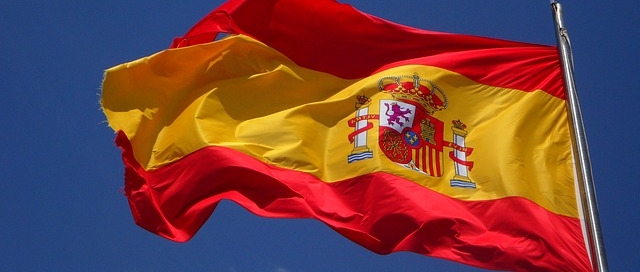 Bandeira da espanha para ilustrar tradutor intérprete espanhol