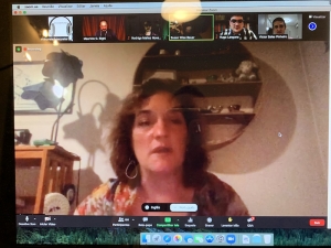 Webinar zoom com a autora Susan Wise Bauer