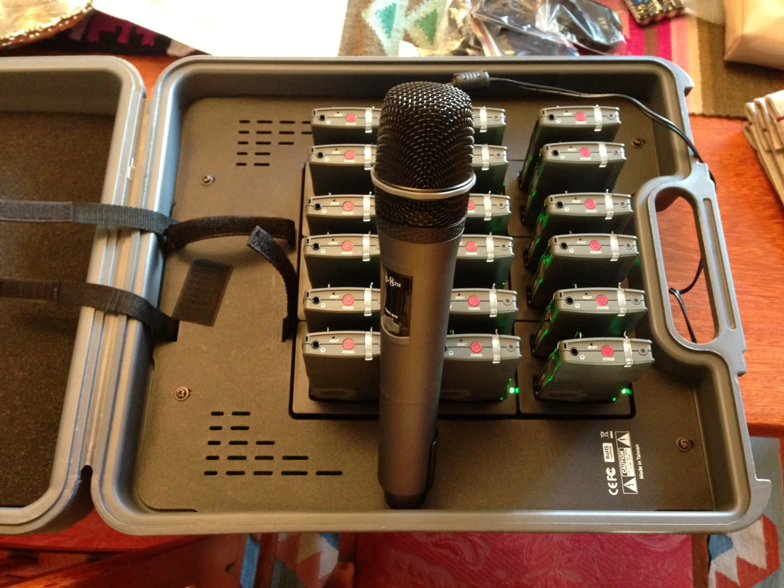 Audio-descrição equipamento audio-descritor